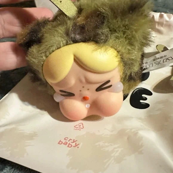 Cry Baby Wild But Cutie stuffed bag charm Animal - cameo cutie - Picture 5 of 7